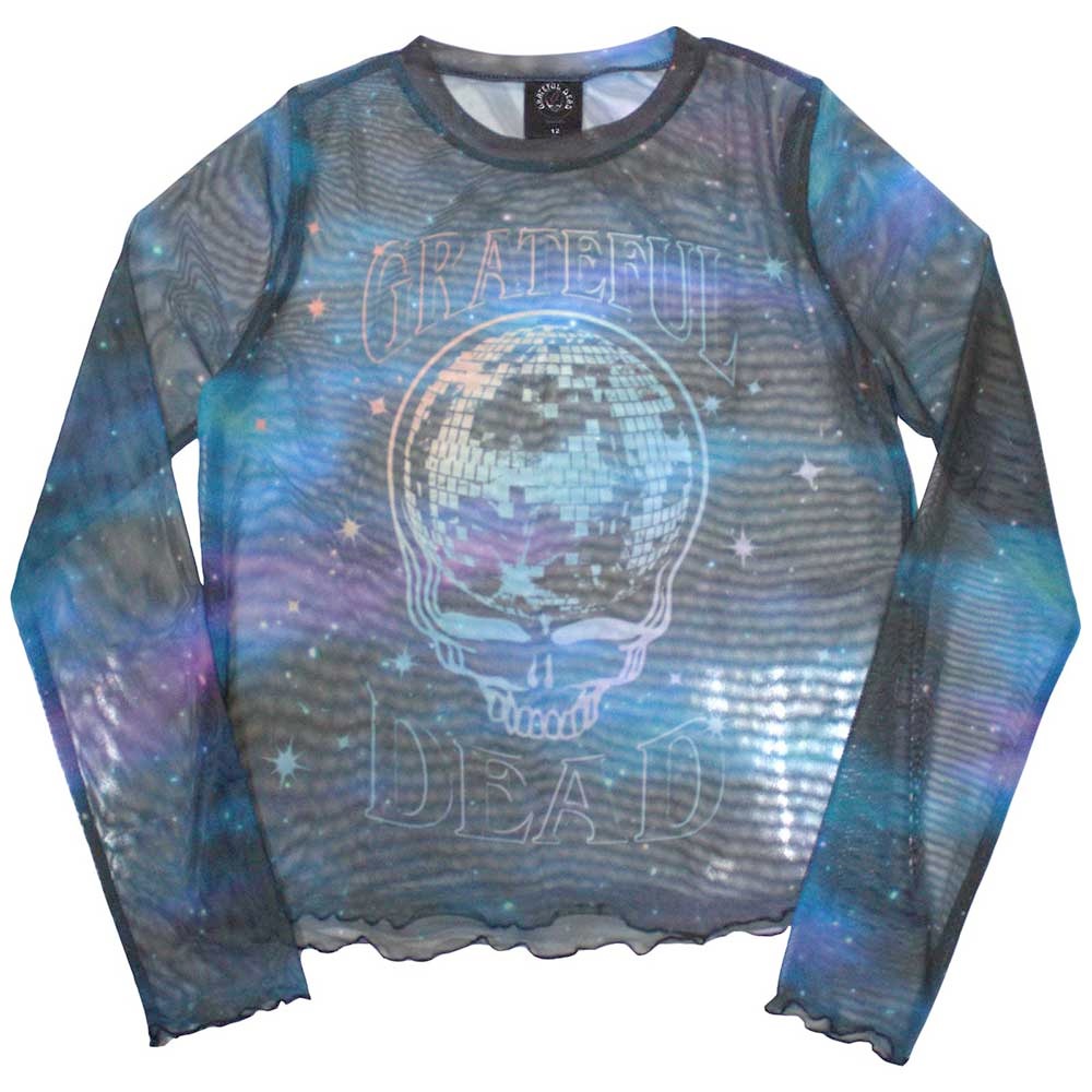 Grateful Dead - Stealy Glitter Ball Longsleeve top - Blauw